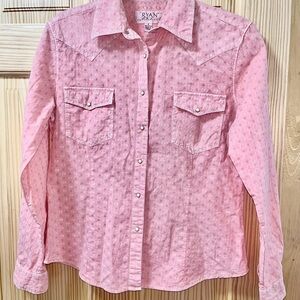 Pink Ryan Michael Button Down Shirt